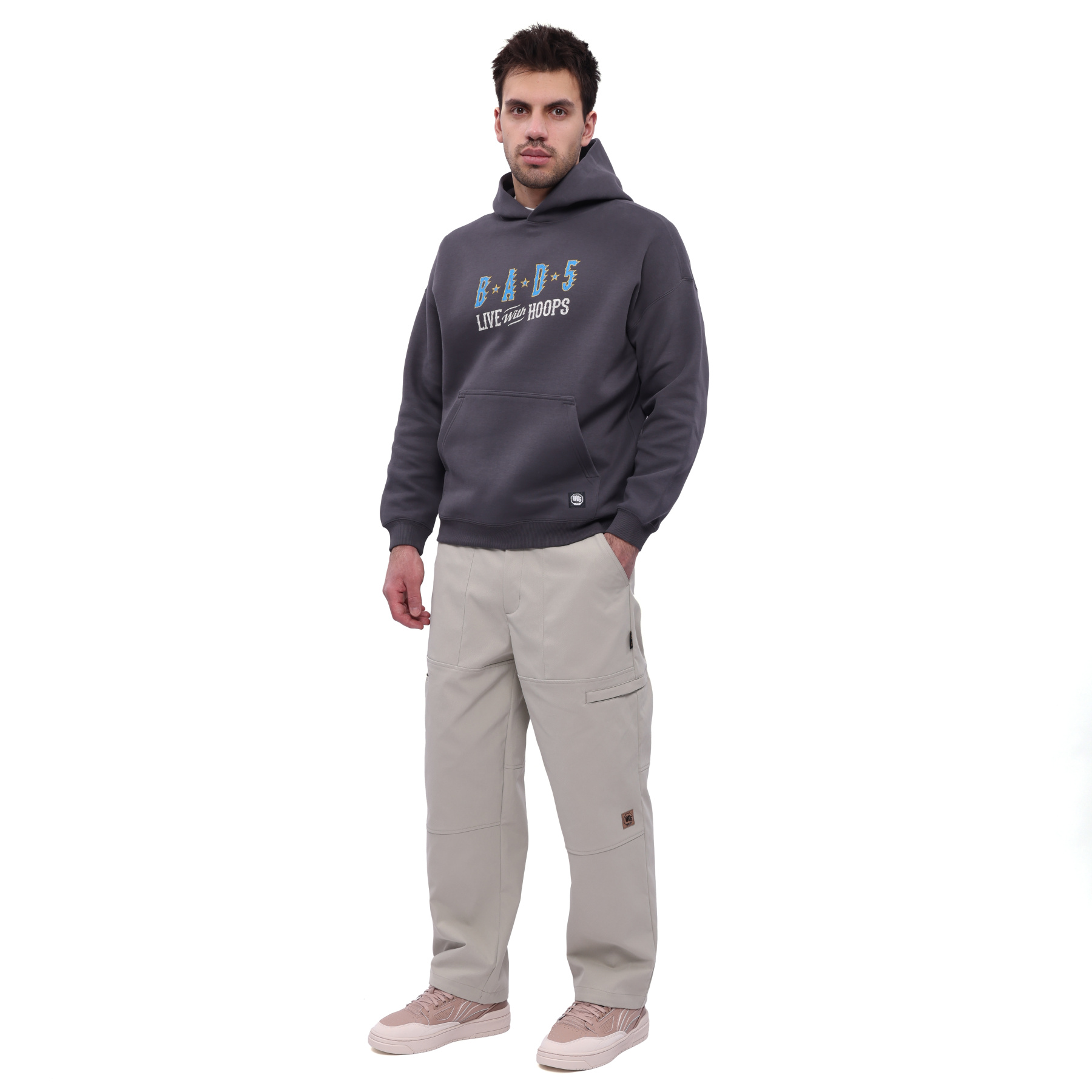 AWDW025-7 Толстовка Badfive Culture черный